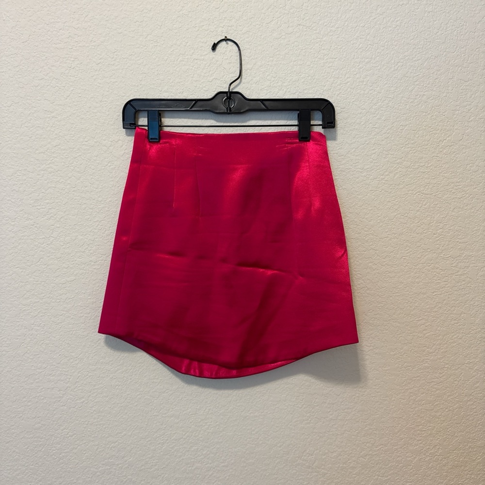 Zara Vibrant Pink Mini Skirt